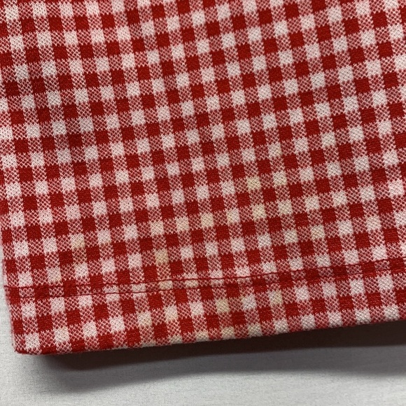 Free People Red Plaid Checkered Pants - Picture 9 of 9